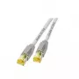 Cabo de rede EFB Elektronik RJ45 S/FTP Cat6a 5 m branco