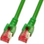 Cabo de rede EFB Elektronik 30 m RJ-45 Cat6 verde