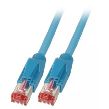 Cabo de rede EFB Elektronik K8708BL.2 RJ-45 Cat6a 2 m azul