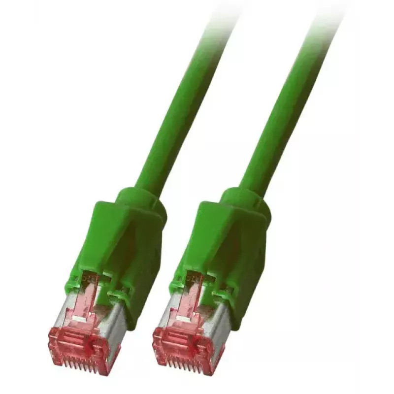 Cabo de rede EFB Elektronik K8708GN.0,5 RJ-45 Cat6a 0,5 m verde