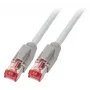 Cabo de rede EFB Elektronik K8708GR.7,5 RJ-45 Cat6a 7,5 m cinzento