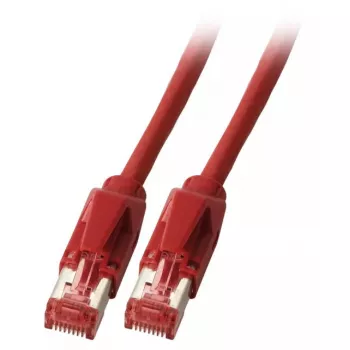 EFB Elektronik K8708RT.1,5 Cat6a S/FTP cabo patch, RJ-45, 1,5 m, vermelho