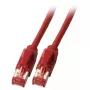 EFB Elektronik K8708RT.1,5 Cat6a S/FTP cabo patch, RJ-45, 1,5 m, vermelho