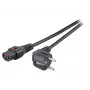 Cabo de alimentação EFB Elektronik EK600SW.3 preto 3 m