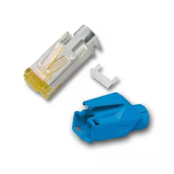 Conector macho RJ-45 Hirose H7642.7-100, azul, 100 unid.