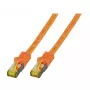 Cabo de rede EFB Elektronik MK7001.20O RJ-45 Cat6a 20 m laranja