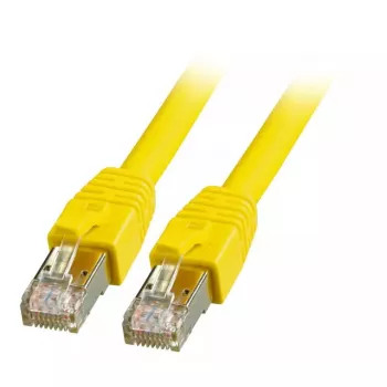Cabo de rede EFB Elektronik K5528GE.10 RJ-45 Cat8.1 10 m amarelo