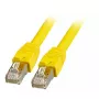 Cabo de rede EFB Elektronik K5528GE.10 RJ-45 Cat8.1 10 m amarelo