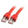 Cabo de rede EFB Elektronik K5528RT.1 RJ-45 Cat8.1 1 m vermelho