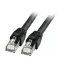 Cabo de rede EFB Elektronik K5528SW.0.5 RJ-45 Cat8.1 0,5 m preto