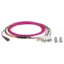 Cabo de fibra ótica EFB Elektronik MTPF08LCOM4-3 3 m