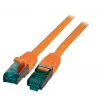 Cabo de rede EFB Elektronik MK6001.25O RJ-45 Cat6a 25 m laranja