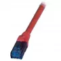 EFB K8109RT.10 Cat.6A U/UTP vermelho 10 m cabo patch
