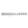 EFB Elektronik SB-FP-12SC-S-OM3 painel frontal com 12 acopladores LC duplex OM3, cinzento, 1U