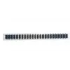 Acessório para patch panel EFB Elektronik SB-FP-24SC-D-V-OM3 — montagem em rack 1U, 432×13×43,5 mm, cinzento