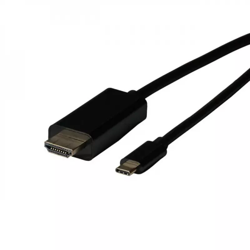 EFB Elektronik EBUSBC-HDMI-4K60K.2 cabo adaptador de vídeo 2 m USB Type-C preto
