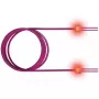 Cabo patch de fibra ótica EasyLan LSD42100020, LC-SC, OM4, 2 m, violeta