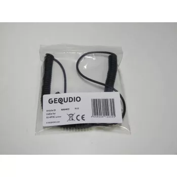 Cabo RJ GEQUDIO compatível com Mitel Aastra Fanvil Poly Gigset WA9403