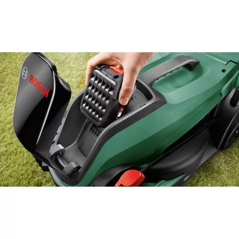 Corta-relvas com bateria Bosch Citymower 18V-32-300 (modelo 06008B9A0A) — corta-relvas manual a bateria de 18V