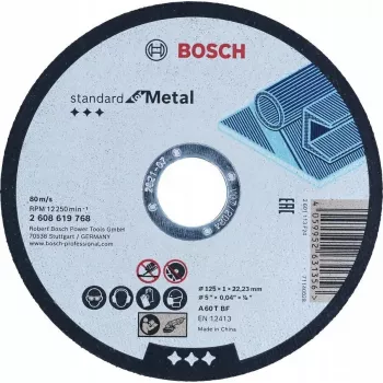 Disco de corte Bosch 2608619768 180 mm para metal