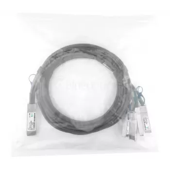 Cabo de rede BlueOptics YFNDD-BL QSFP28 4xSFP28 InfiniBand 2 m laranja
