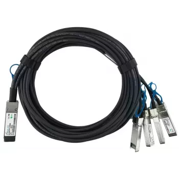 Cabo de rede BlueOptics YFNDD-BL QSFP28 4xSFP28 InfiniBand 2 m laranja
