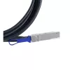 Cabo InfiniBand/fibra ótica BlueOptics QDD-400-CU1M-BL 1 m QSFP-DD macho/macho