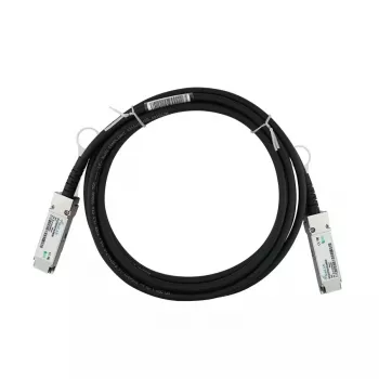 Cabo DAC BlueOptics EQPC40PC030C0100-BL QSFP InfiniBand 3 m preto