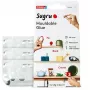 Massa adesiva moldável Tesa Sugru multiusos, 3 unid., branco