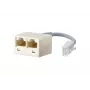 Splitter de rede BTR NETCOM 130610480101-E branco cinzento