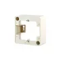 Placa de parede / tampa de interruptor MetzConnect 130829-01-I, branco pérola, 85×85 mm, 36 mm de profundidade