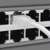 Cabo de rede Wantec 7408 RJ45 Cat6a 5m branco