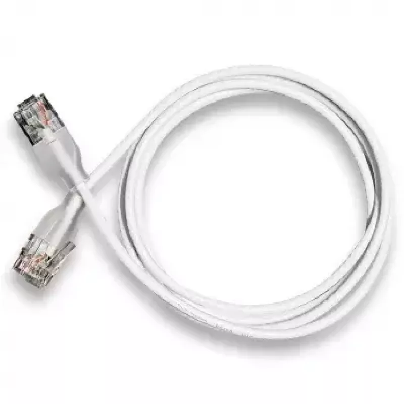 Cabo de rede Wantec 7408 RJ45 Cat6a 5m branco
