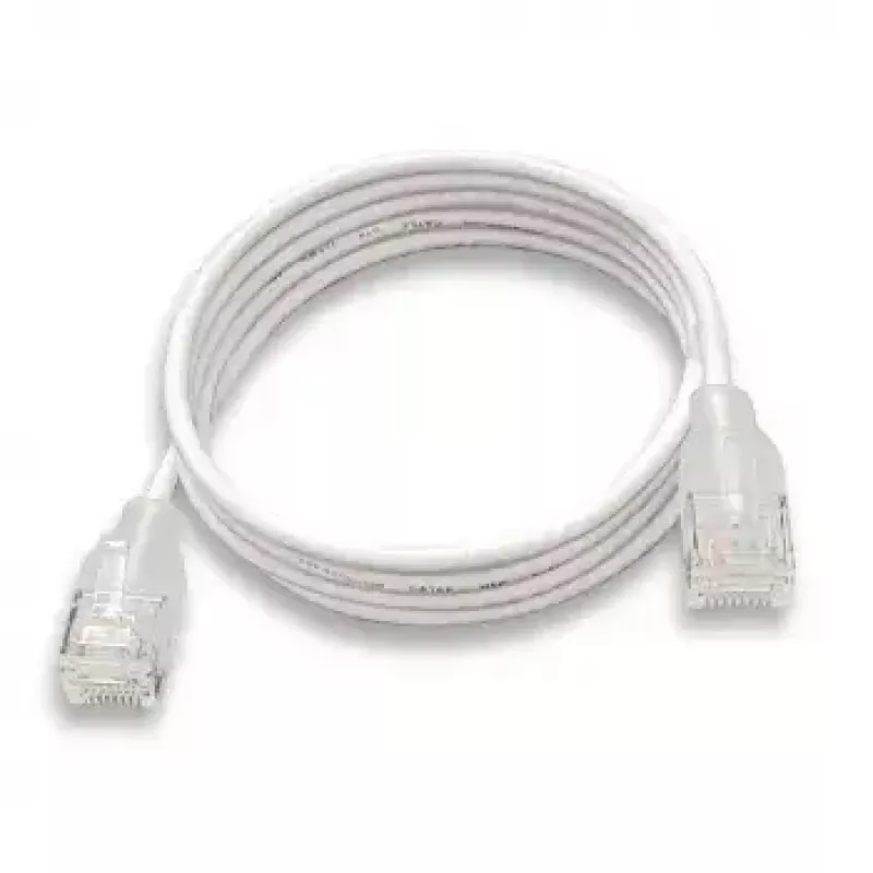 Cabo de rede Wantec 7408 RJ45 Cat6a 5m branco