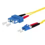 Cabo de fibra ótica METZ CONNECT 151P1EOJO15E SC LC I-V(ZN) H 1,5 m amarelo