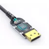 Cabo HDMI FiberX FX-I350-015 15m Type-A macho 2.0 18Gbit/s preto prateado