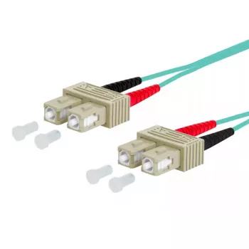 Cabo de fibra ótica METZ CONNECT 151J1EOEO15E SC I-V(ZN) H 1,5 m aqua