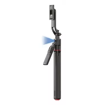 Tripé 4smarts 541772 para smartphone e câmara digital, 3 pernas, altura máxima 176 cm, peso 560 g, preto