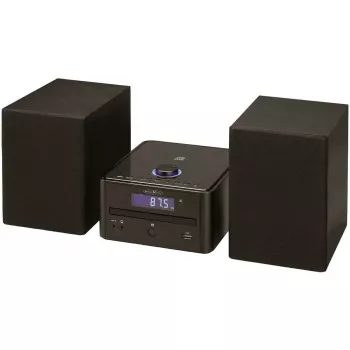 Reflexion HIF79FM sistema estéreo com CD, rádio FM, Bluetooth, USB, AUX e telecomando, preto