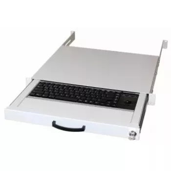 Teclado AIXCASE AIX-19K1UKDETB-W USB PS/2 QWERTZ alemão branco