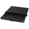 Teclado AIXCASE AIX-19K1UKDETB-B USB PS/2 QWERTZ alemão preto