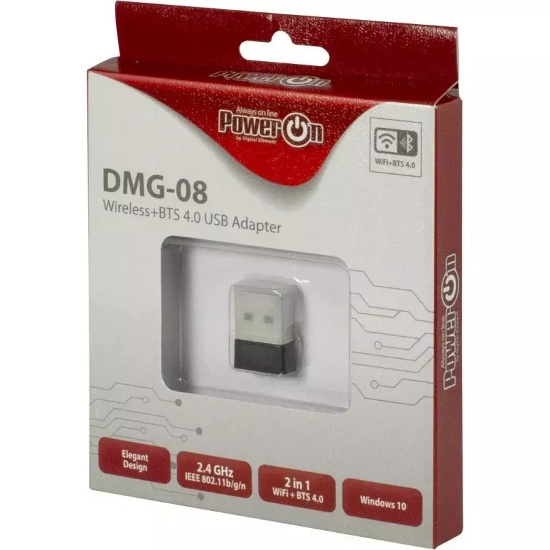 Adaptador wireless Inter-Tech DMG-08 WLAN Bluetooth 150 Mbit/s