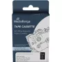 Cassete de fita plástica MediaRange Brother TZ-325 adesão permanente 9mm 8m branco sobre preto