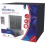 Capas finas para CD MediaRange BOX32-25 — capa plástica para disco único com bandeja preta, pack de 25