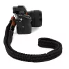 C-ROPE Traveler correia de paracord para câmara, 100 cm, Silent Black