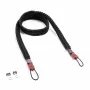 C-ROPE Traveler correia de paracord para câmara, 125 cm, Silent Black