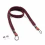 C-ROPE Traveler correia de paracord para câmara, 125 cm, Red Dots