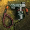 C-ROPE Claw correia de mão de paracord para câmara, 30 cm, preto