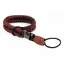 C-ROPE Claw correia de mão de paracord para câmara, 30 cm, Red Dots