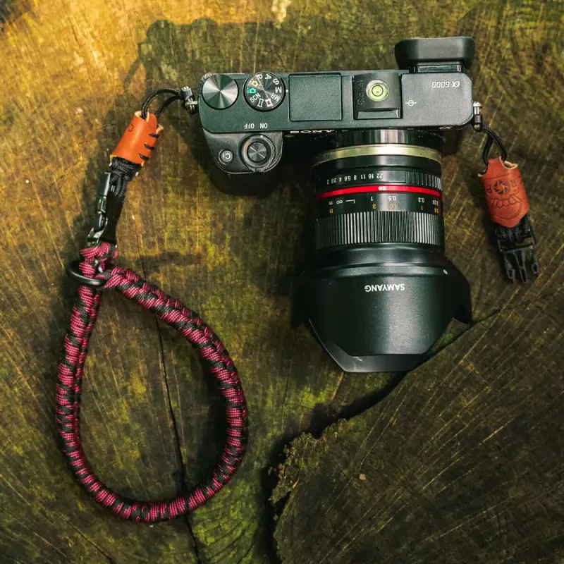 C-ROPE Claw correia de mão de paracord para câmara, 30 cm, Olive